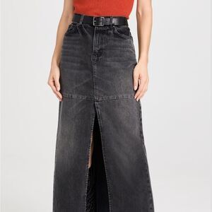 Anthropologie Reformation Tazz Maxie Denim Skirt